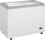thumbnail of GastroHero Eiscreme Gefriertruhe 217 Liter Tiefkühltruhe LED Beleuchtung Schiebeglasdeckel Rollen Eis Gefrierschrank Gewerbe Verkaufstruhe
