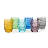 thumbnail of Excelsa lot de 6 verres 30 cl Country Flower verre 30 cl multicolor