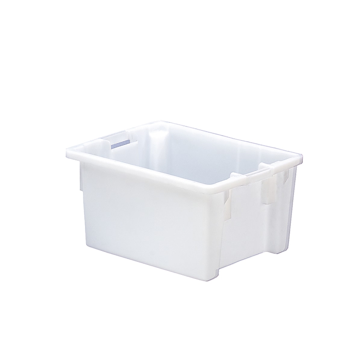 Caja profesional apilable y encajable 500 x 398 x 267 | 35 litros | Blanco | DENOX