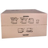 thumbnail of 80x UMZUGUSKARTONS 660x360x405 mm DOPPELTER BODEN 50Kg XXL - 2-wellig neu
