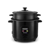 thumbnail of Cuiseur à Riz 1.8l Avec Cuve Métal Et Panier Vapeur  Japan X Kitchencook Noir
