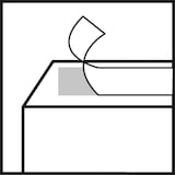 thumbnail of RNK Zustellungsumschlag 2050 23,5x12cm außen mF