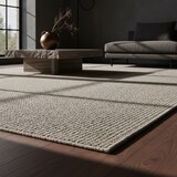thumbnail of Teppich Flur Einfarbig Elegant Waschbar Strapazierfähig Schlafzimmer Schadstoffgeprüft Creme 120x170 cm OEKO-TEX – CIMA von Kadima Design