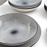 thumbnail of Quid Miami Vajilla Porcelana Negra 18 Piezas 6 Personas