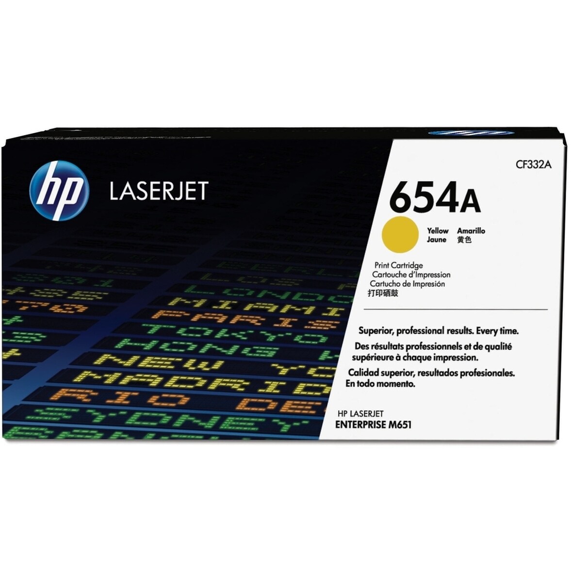 Hp Cartridge No 654a Hp654a Hp 654a Yellow Gelb (cf332a)