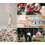 thumbnail of 25mm Satinband 25m Schleifenband Geschenkband Stoffband Bänder Uni Rosegold