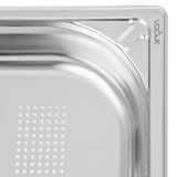 thumbnail of Vogue Strapazierfähiger, gelochter GN-Behälter 1/1 Edelstahl 65mm