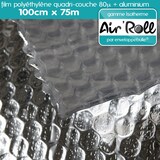 thumbnail of Lot de 20 rouleaux de film bulle d'air largeur 100cm x longueur 75m  - gamme Air'Roll ISOTHERME