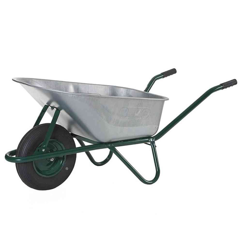 Profi-Baukarre grün 100L