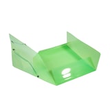 thumbnail of Exacompta 25x Elastomap met 3 kleppen, transparante PP Crystal 5/10e, 24x32cm voor formaat A4, geassorteerde kleuren