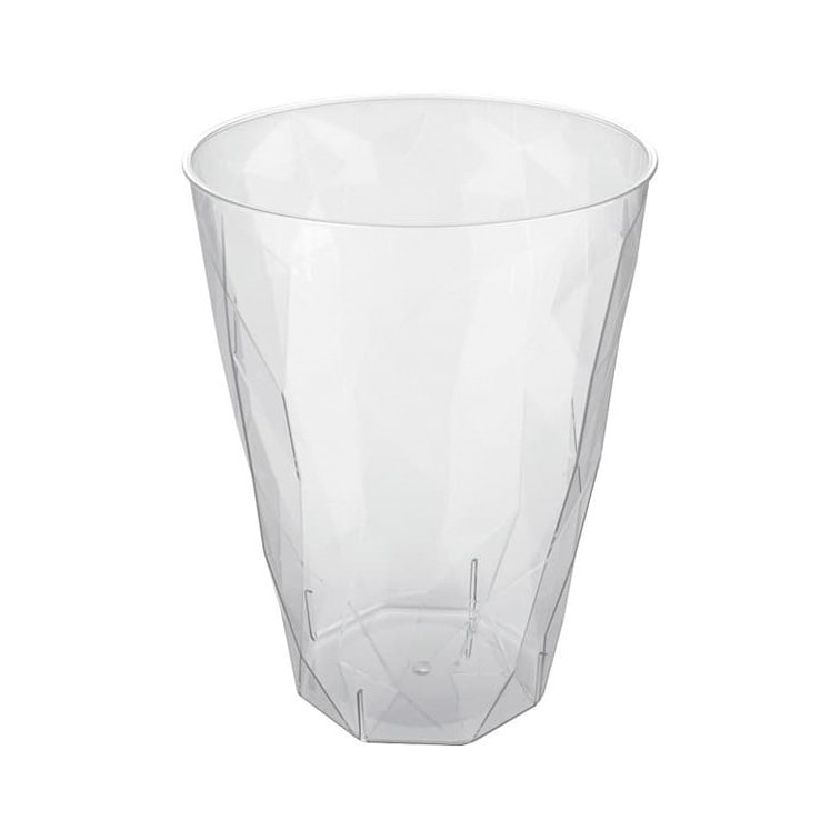 MONOUSO - Vaso Reutilizable Irrompible PP Ice Transparente 410ml (20 Uds)