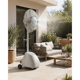 thumbnail of O'FRESH Außenbereich Hochleistungs-Nebelventilator - Terrasse - Grau - 195 cm - 240W - 16 Std. Laufzeit - Wasserrecycling