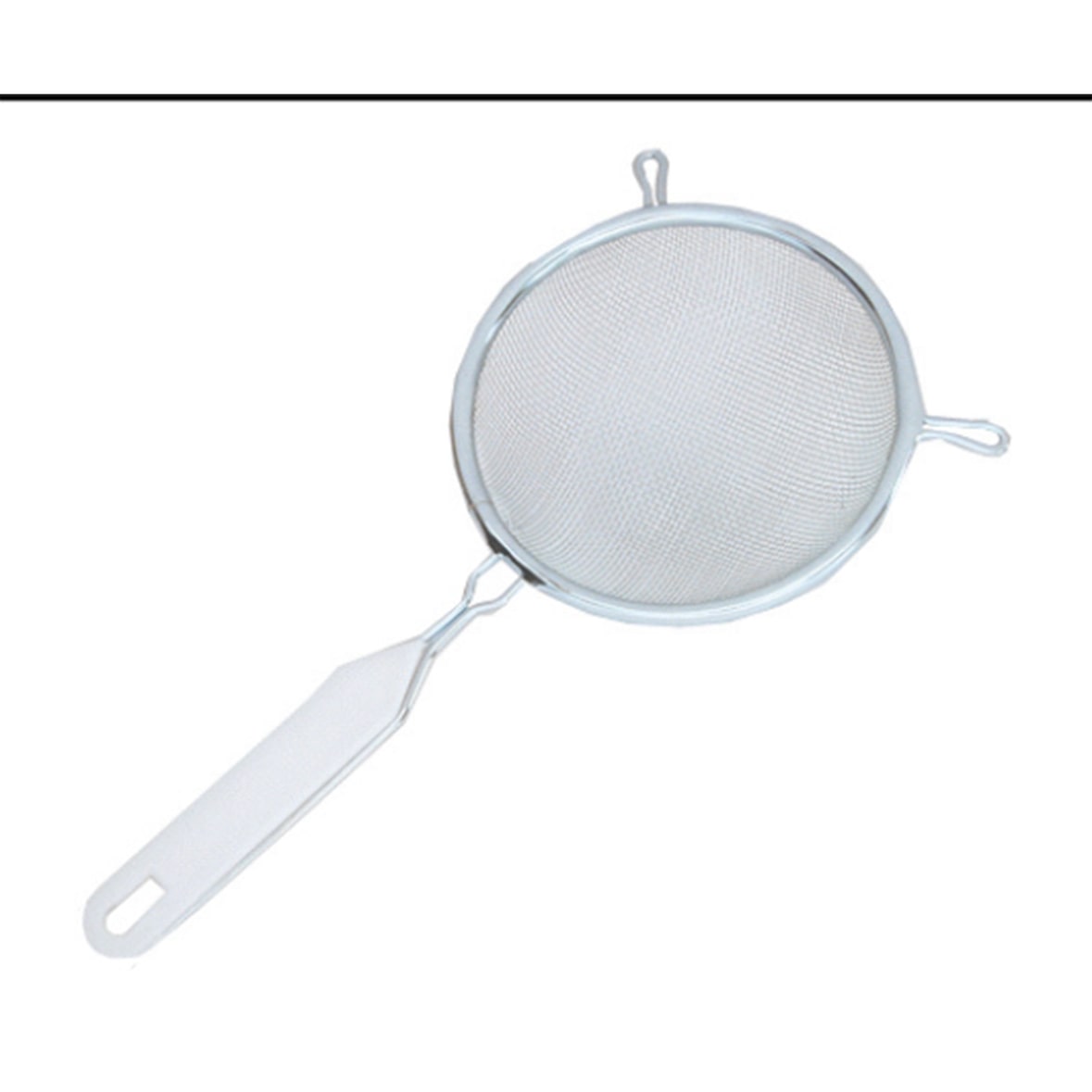 ohne Marke Haushaltssieb Küchensieb Drahtsieb Metallsieb Mehlsieb Abtropfsieb rund verzinnt ca 120mm für Küche Backen Kochen