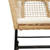 thumbnail of vidaXL 7-tlg. Garten-Essgruppe mit Kissen Braun Poly Rattan Glas