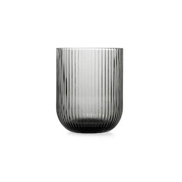 Bidasoa Fosil Vaso Bajo Vidrio Gris 28cl