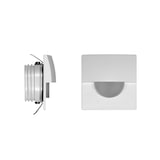 thumbnail of Skin - Luminária de embutir LED Beneito & Faure - 2W, luz quente de 3000K, 120° - Luminária de embutir quadrada branca