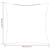 thumbnail of vidaXL Sofakissen 4 Stk. Taupe 40x40 cm Stoff