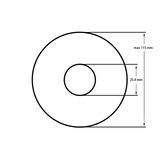 thumbnail of 16 Rollen Versandetiketten 100x150mm 500 Labels