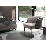 thumbnail of Angel Cerdá  Poltrona in tessuto grigio e similpelle grigio scuro 5109C