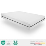 thumbnail of Koudschuim matras 140x190, hoogte 18cm, orthopedisch matras met 7 zones, hardheidsniveau H3 H4