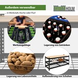 thumbnail of Schuhregal Schuhablage Schuhständer Schuhschrank 3 Ebenen Metall Regal Schuhe