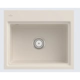 thumbnail of Villeroy&Boch Spülbecken, Küchenspüle Subway Style 60 S flat Crema 580x490mm, Unterschrankbreite 60cm