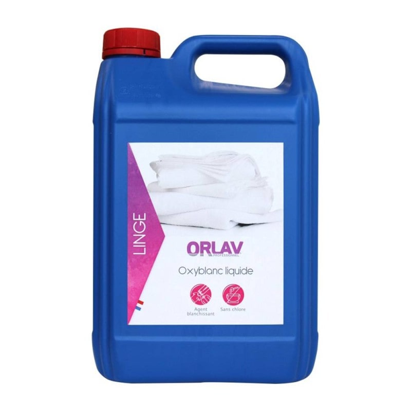 Agent blanchissant lessive - Oxyblanc - 5L - ORLAV