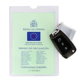 thumbnail of Caixa com 50 capas de PVC para quartos com orifício (medidas 219 x 159 mm)