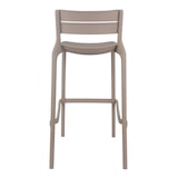 thumbnail of Set van 4 beige kunststof terrasstoelen