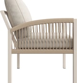 thumbnail of Merax set modular de jardín para 6-8 personas, sofá esquinero, 2 sofás sillón, 2 sillones individuales, mesa, cojines, beige