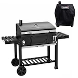 thumbnail of TAINO HERO XXL Set Smoker BBQ Grillwagen Holzkohlegrill Grill Räucherofen Haube