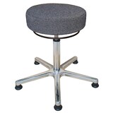 thumbnail of PROREGAL Antistatischer Drehhocker Indianapolis, ESD-Sitz, Sitzhöhe 52-70cm, Tragfähigkeit 110kg, Polstersitze, Aluminium-Fußkreuz, Gleiter, Anthrazit