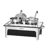 thumbnail of Soepenstation 220E | 2x 4L | Elektronisch | 2.2kW | Met 2 Inzetpannen | 636x357x460(h)mm