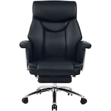 thumbnail of Bürostuhl Dahra Echtleder schwarz