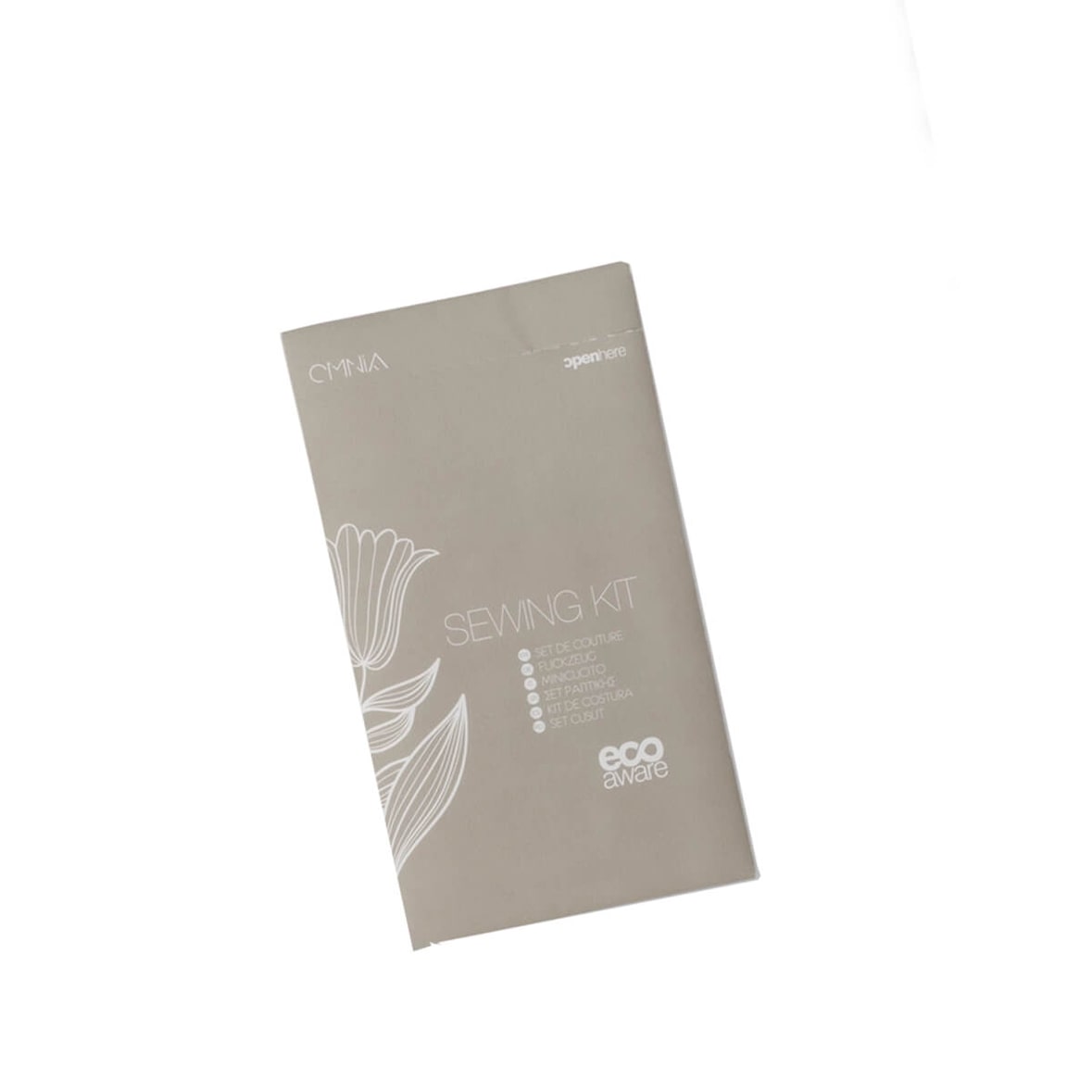 Set per minicucito di Omnia, linea cortesia per hotel e b&b (50 pezzi)