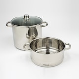 thumbnail of Couscoussier inox 24 cm 9 litres -  900.00 cl Argent / Métallique Rond Acier Inoxydable (inox  Table Passion 26.00x24.00 cm