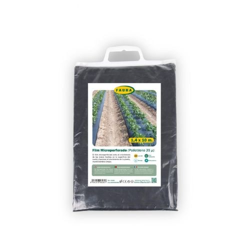 Película Microperfurada (PE) 35µ Preto 1,4x10 metros