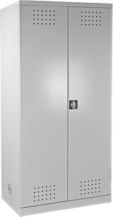 thumbnail of PROREGAL Gefahrstoffschrank | HxBxT 192x92x58cm | Lichtgrau