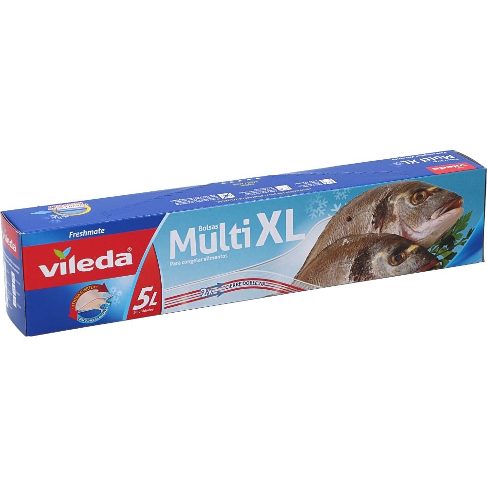 VILEDA Multi XL Gefrierbeutel 5L 10un