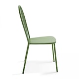 thumbnail of Chaise bistrot en métal vert cactus - Oviala