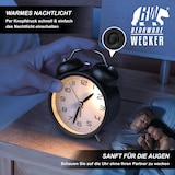 thumbnail of BEARWARE Wecker analog, laut, ohne Ticken, Retro-Design