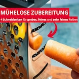 thumbnail of Groenterasp | RVS + Kunststof | 4 Zijden | Opvangbak 80mm | 136x250mm