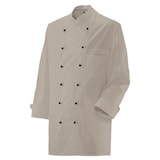 thumbnail of 200 - Kochjacke langarm : sand 65% Polyester 35%Baumwolle 220 g/m² XS