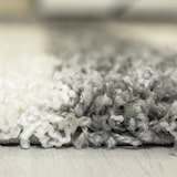 thumbnail of Teppich Schlafzimmer Hochflor Karo Samtweich Waschbar Strapazierfähig Wohnzimmer Hellgrau 280x370 cm – WATZMANN von Kadima Design