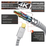 thumbnail of Primewire 4k Mini Displayport zu Hdmi 2.0 Adapter - mini DP Kabel - 4k@60Hz - Thunderbolt 1 - 2 - Audio und Video