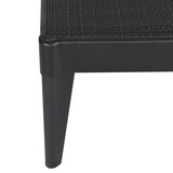 thumbnail of vidaXL Ligbed 186x60x29 cm polypropeen antracietkleurig