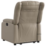 thumbnail of vidaXL Massagesessel mit Aufstehhilfe Cappuccino-Braun Kunstleder