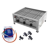thumbnail of ChattenGlut Gasbräter 3-flammig 10,8kW Tischgerät Rost mit DGUV