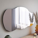 thumbnail of WellHome Espelho decorativo de banheiro assimétrico