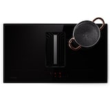 thumbnail of Klarstein AirJet 90 Down Air System Induktionsherd + DownAir-Abzugshaube 754 m³/h A++ Schwarz